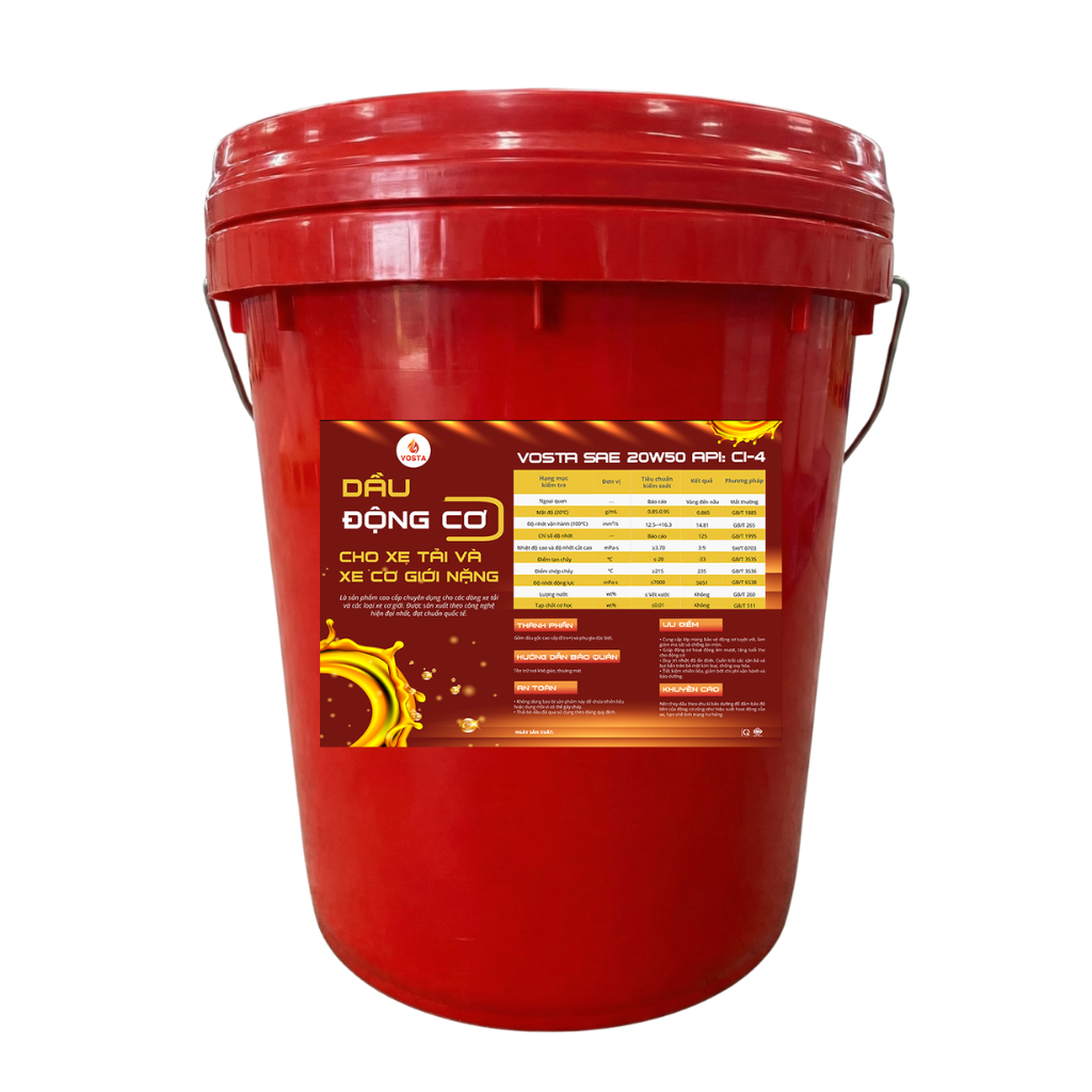 VOSTA SAE 20W50 API: CI-4